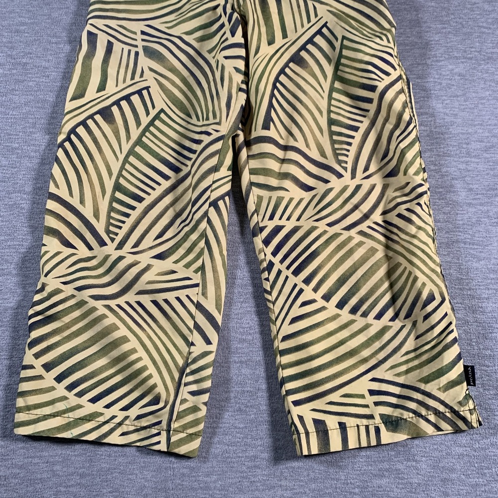 Prana Pants Womens Small Abstract Leaf Print Outdoor Hiking Polyester USA - Picture 3 of 14